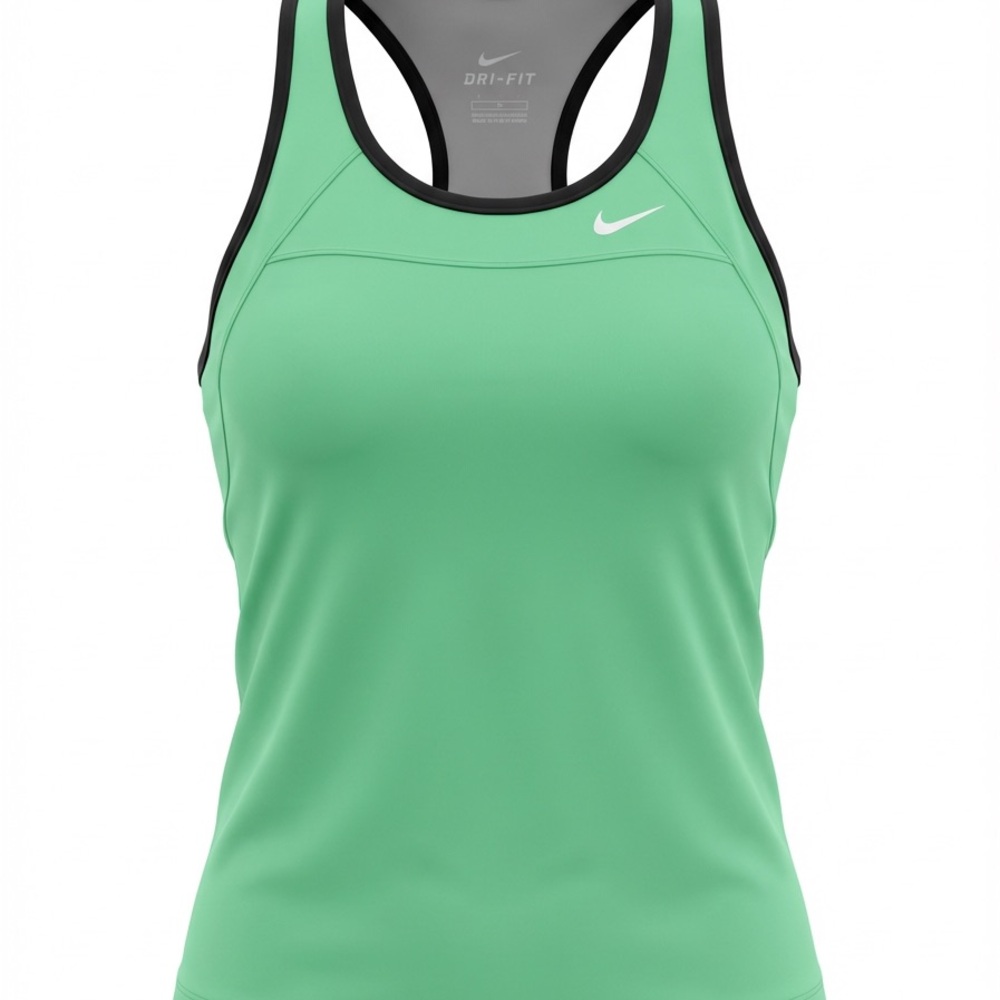 Nike Bright Green Athletic Tank Racer Back XS Dri Fit